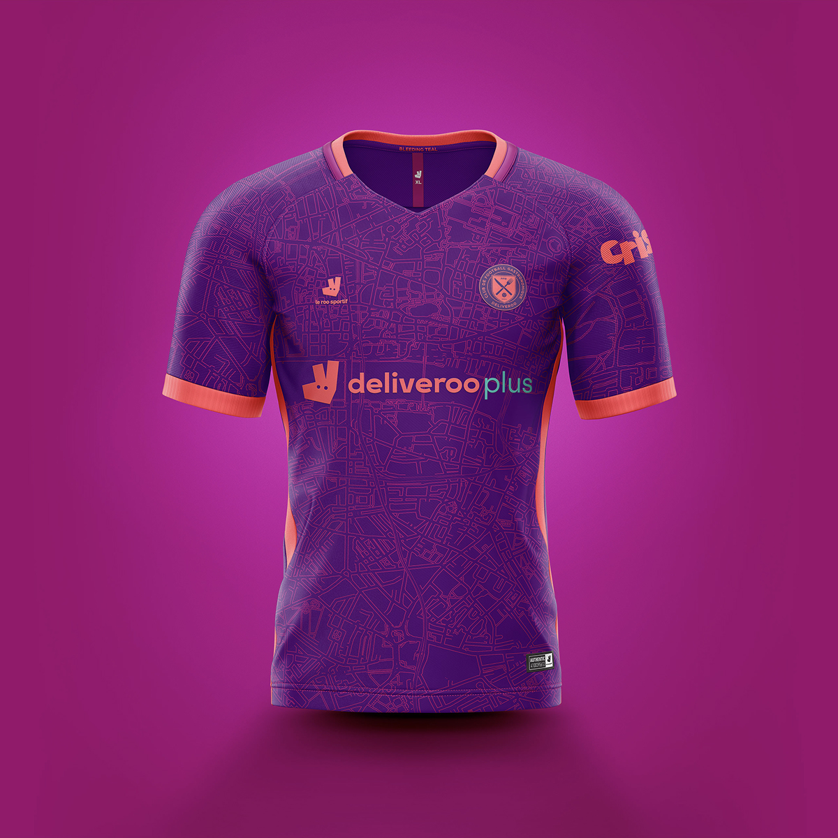 Deliveroo FC away shirt